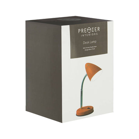Orange Gloss Desk Lamp