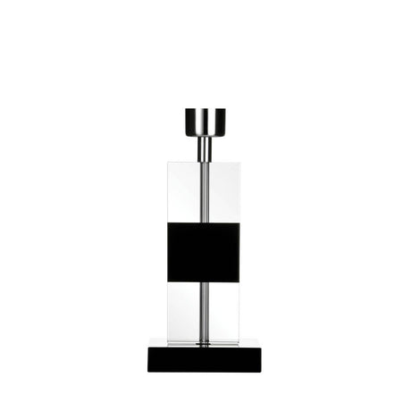 Black Crystal Lamp Base
