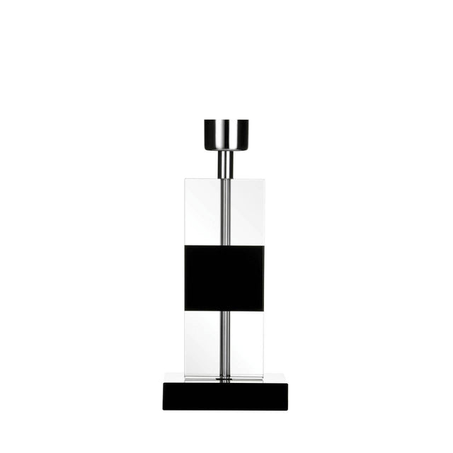 Black Crystal Lamp Base