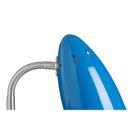 Blue Gloss Desk Lamp