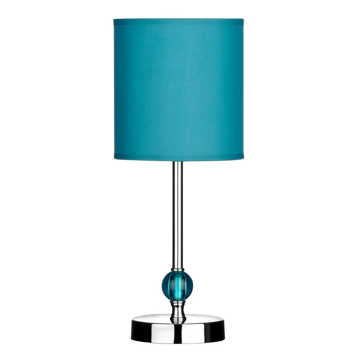 Turquoise Sphere Table Lamp
