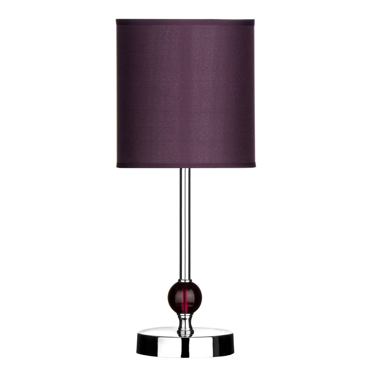 Violet Sphere Acrylic Table Lamp