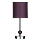 Violet Sphere Acrylic Table Lamp