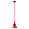 Red Pagoda Pendant Light