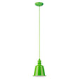 Lime Green Pagoda Pendant Light