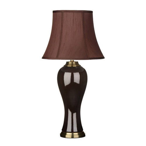 Margareta Brown Shade Feature Lamp