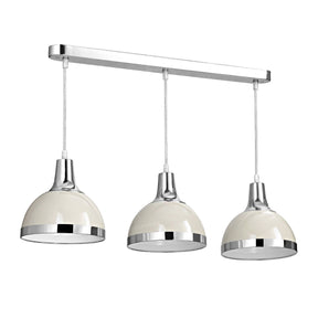 Vermont 3 Clay Colour Shades Pendant Light