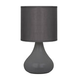 Elegant Grey Ceramic Table Lamp