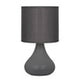 Elegant Grey Ceramic Table Lamp