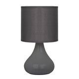 Elegant Grey Ceramic Table Lamp