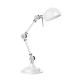 Ivanna Library White Adjustable Desk Lamp