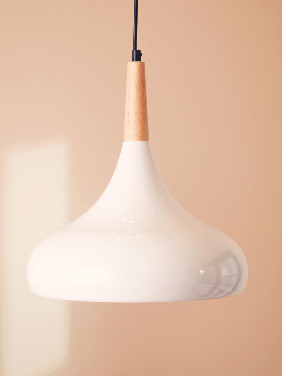 Stockholm White And Mild Steel Light