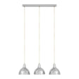 Jasper Chrome Horizontal Pendant Light