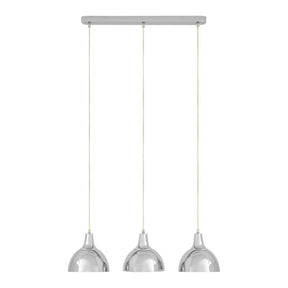 Jasper Chrome Horizontal Pendant Light