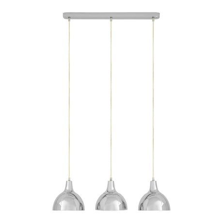 Jasper Chrome Horizontal Pendant Light