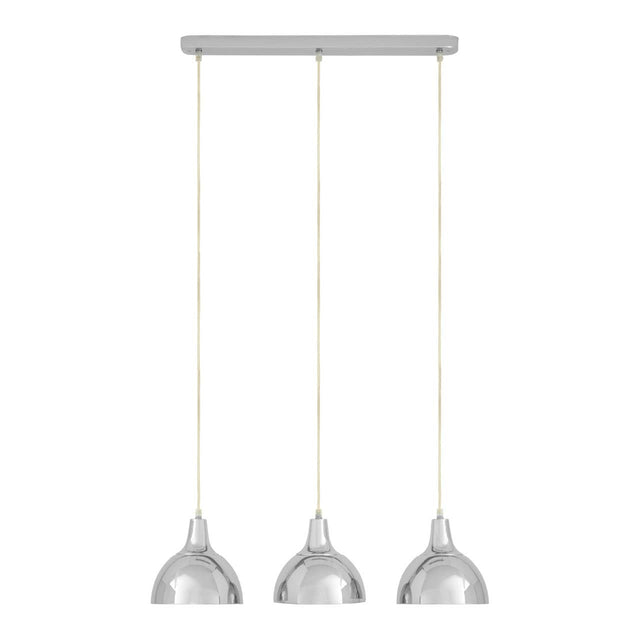 Jasper Chrome Horizontal Pendant Light