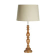 Candle Table Lamp With Round Base