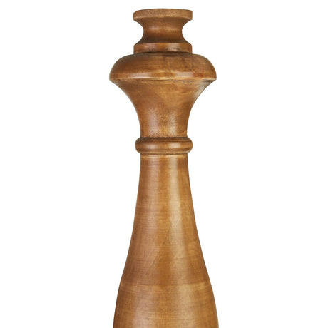 Candle Table Lamp With Round Base