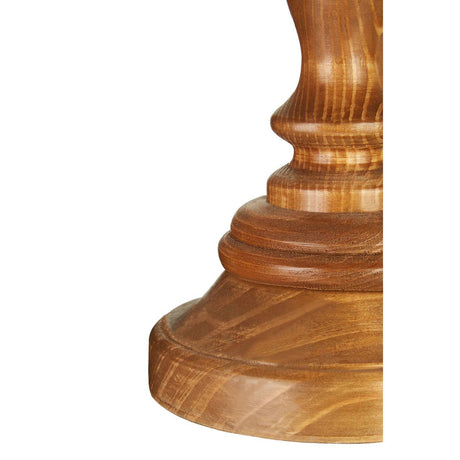 Candle Table Lamp With Round Base