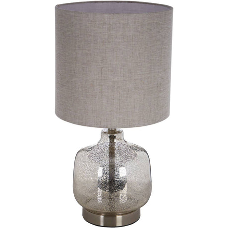 Lucia Natural Fabric Shade Table Lamp