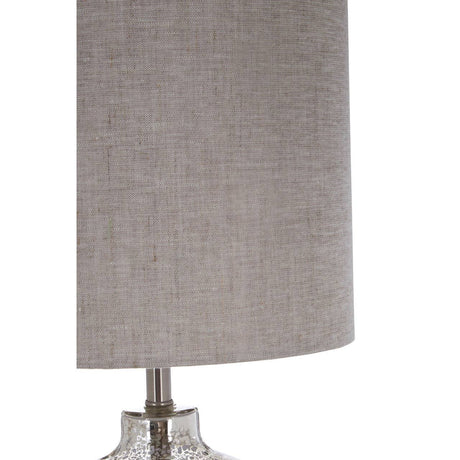 Lucia Natural Fabric Shade Table Lamp
