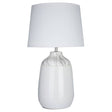 Wenita White Ceramic Table Lamp