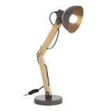Blake Grey Wood / Metal Table Lamp