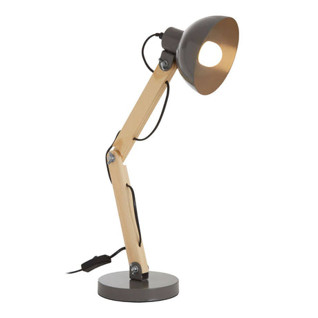 Blake Grey Wood / Metal Table Lamp