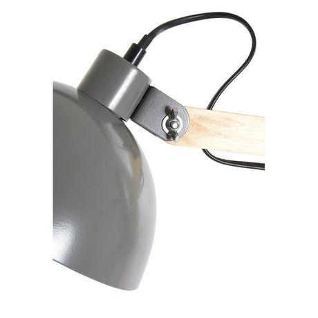 Blair Grey Wood / Metal Floor Lamp