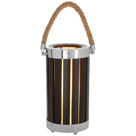 Brooke Black Wood / Metal Table Lamp