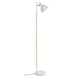 Bryant White Wood / Metal Floor Lamp