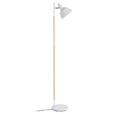 Bryant White Wood / Metal Floor Lamp