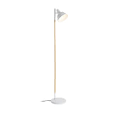 Bryant White Wood / Metal Floor Lamp