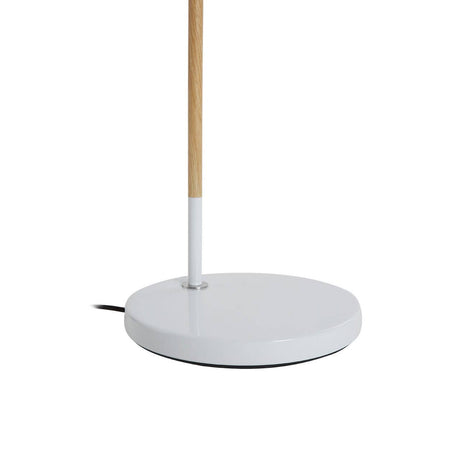 Bryant White Wood / Metal Floor Lamp