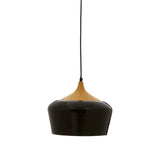 Blayne Black Metal / Wood Pendant Light
