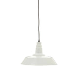 Brant White Metal Pendant Light
