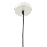 Brant White Metal Pendant Light
