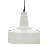 Brant White Metal Pendant Light