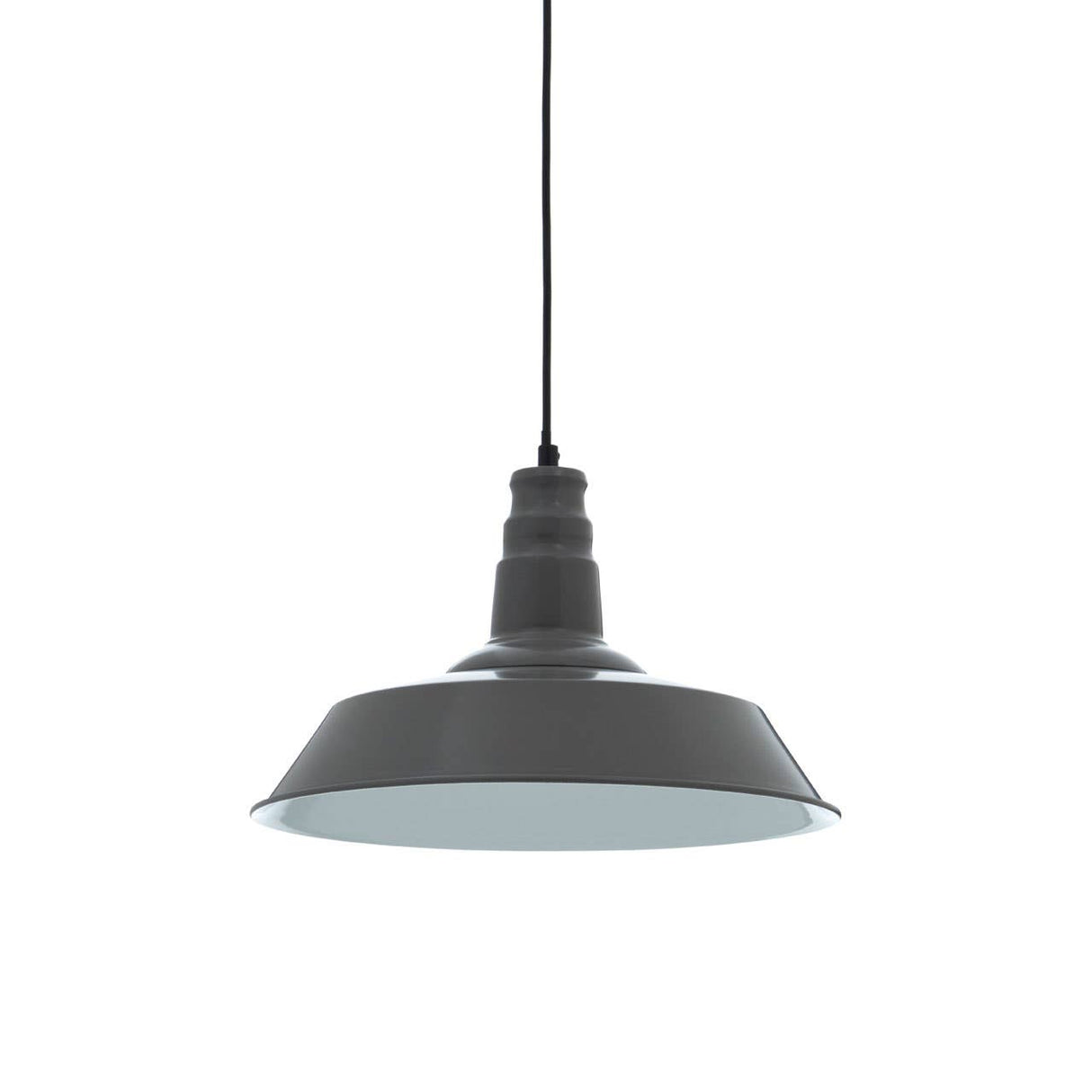 Brant Grey Metal Pendant Light