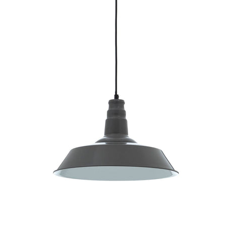 Brant Grey Metal Pendant Light
