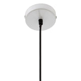 Brook White Metal Pendant Light