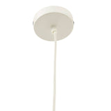 Bryen White Metal Pendant Light