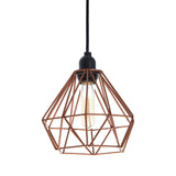 Bartol Copper Metal Wire Pendant Light