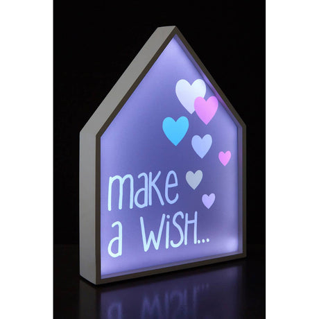 Make A Wish Led Light Box
