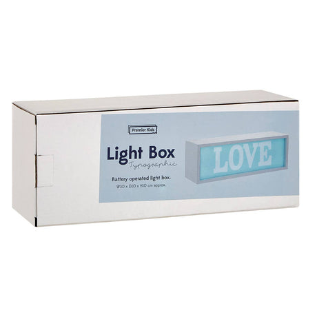 Love Led Light Box