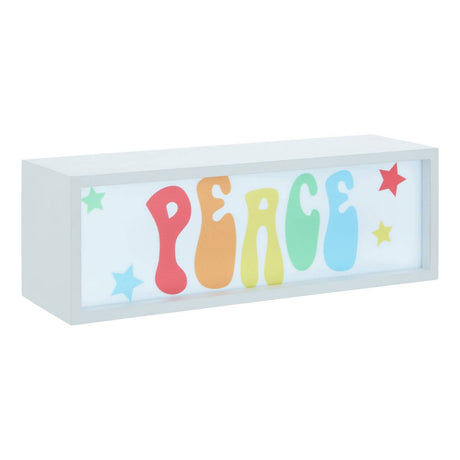 Peace Led Light Box