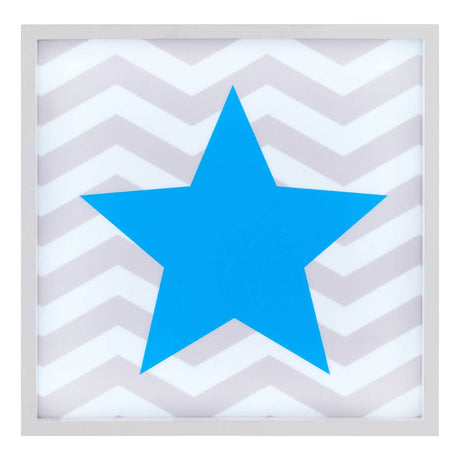 Blue Star Led Light Box