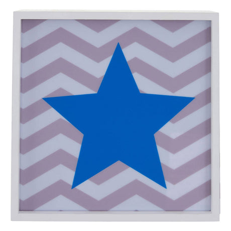 Blue Star Led Light Box