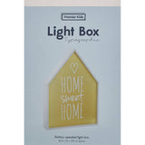 Home Sweet Home Led Light Box