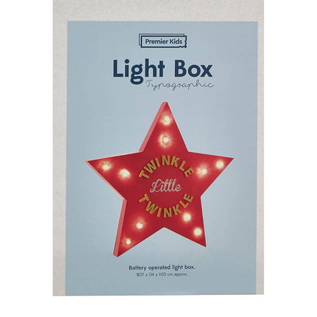 Twinkle Twinkle Led Light Star